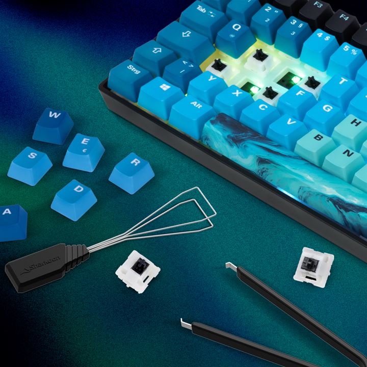 Sharkoon’s SGK50 S3 Ultimate Rev2 shines with a bold and refreshing design 2 SKILLER SGK50 S3 Ultimate Rev2 keyboard 9
