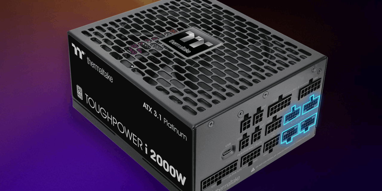 Thermaltake Toughpower i2000W arrives as a strong and reliable power upgrade for AI PCs