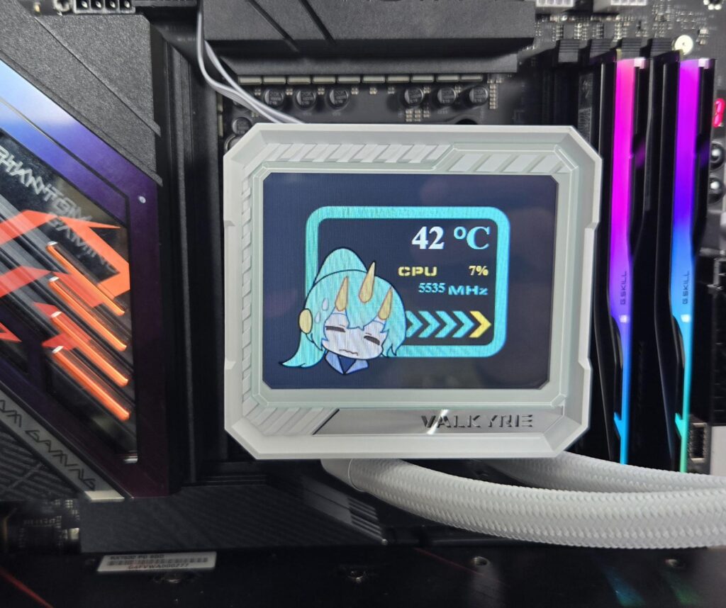 Valkyrie V360 LCD ARGB White Review: Beauty and Beast