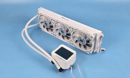 Valkyrie V360 LCD ARGB White Review: Beauty and Beast