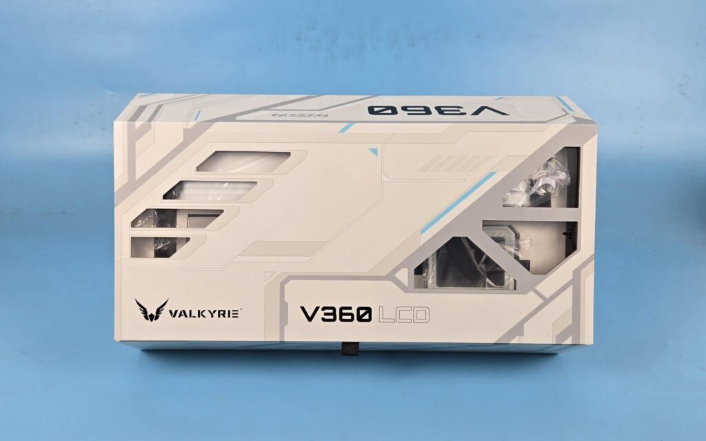Valkyrie V360 LCD ARGB White Review: Beauty and Beast 2 Valkyrie V360 LCD White Packing Box 1