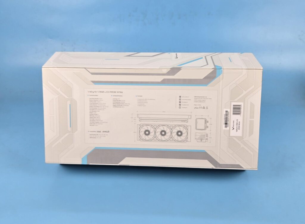 Valkyrie V360 LCD ARGB White Review: Beauty and Beast 5 Valkyrie V360 LCD White Packing Box 4
