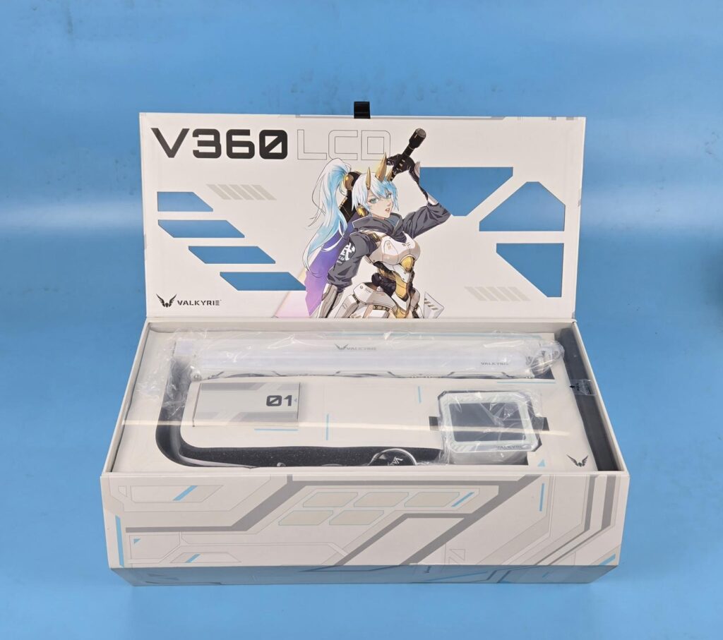Valkyrie V360 LCD ARGB White Review: Beauty and Beast 6 Valkyrie V360 LCD White Packing Box 5