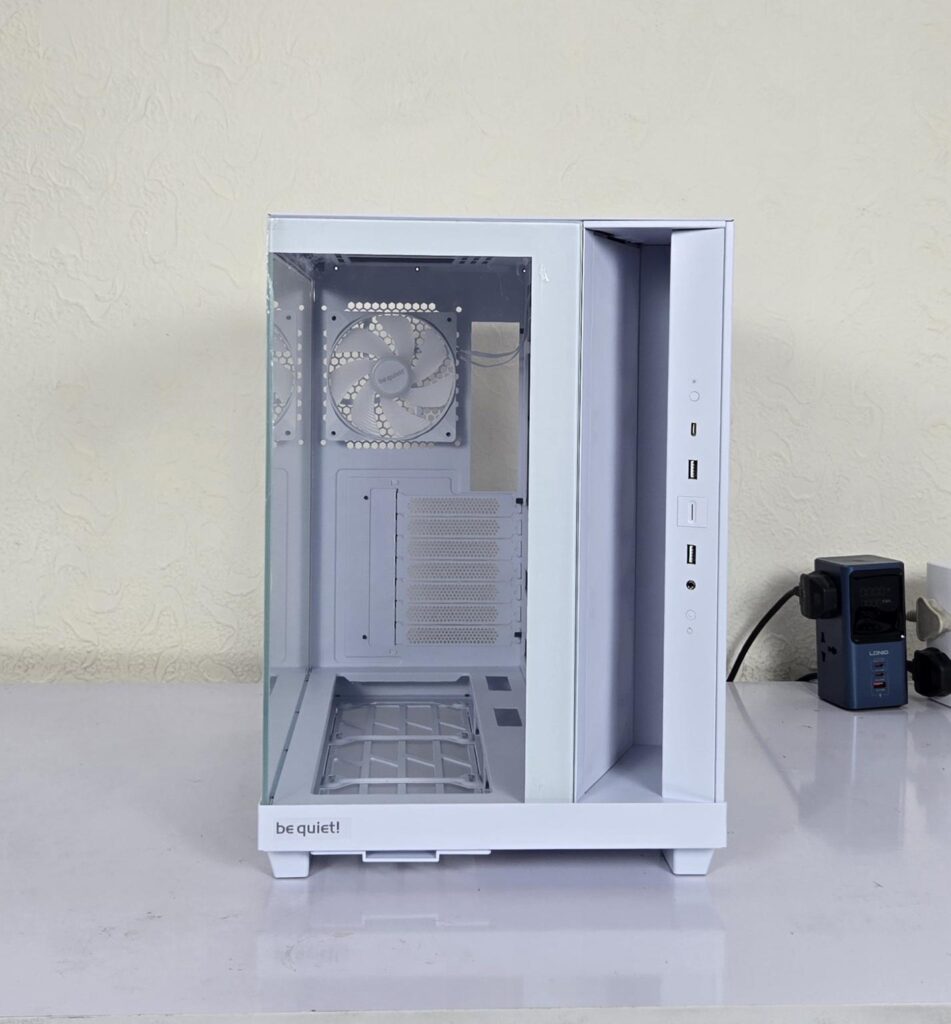 be quiet Light Base 500 LX White Front view