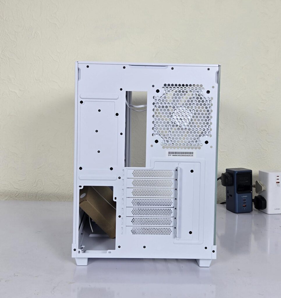 be quiet Light Base 500 LX White Rear View 1