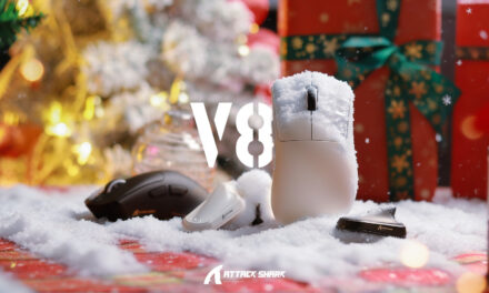 Attack Shark V8 brings powerful speed and comfort for competitive gamers