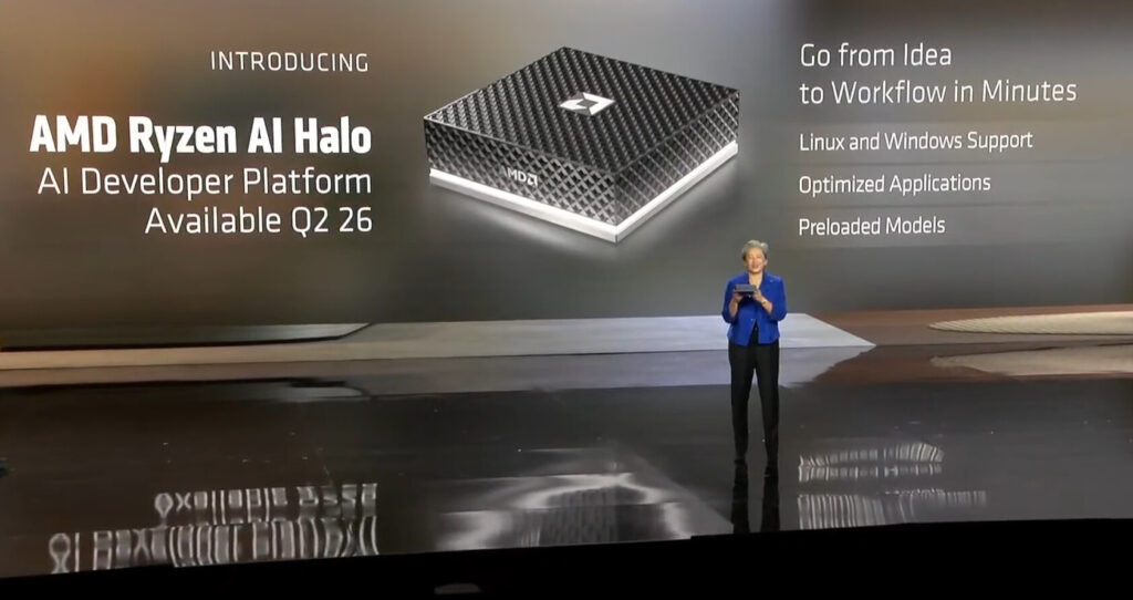 AMD shows powerful and exciting Ryzen AI Halo as a new AI development platform at CES 2026 2 AMD Ryzen AI Halo 2