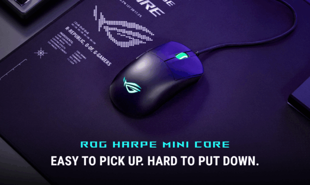 ASUS delivers value with the ROG Harpe Ace Mini Core gaming mouse launch