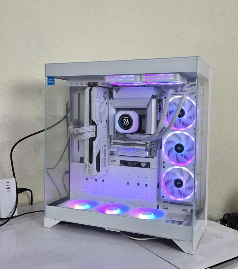 ARCTIC P12/P14 Pro Reverse ARGB White Fans: Power Horse 20 Arctic P12 Pro Reverse ARGB RGB 5