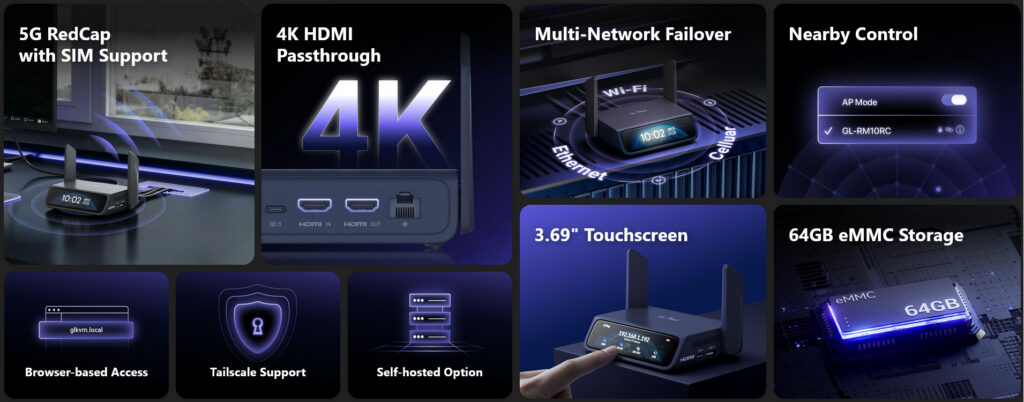 GL iNet reveals exciting and powerful new travel routers at CES 2026 10 Comet 5G GL RM10RC 2