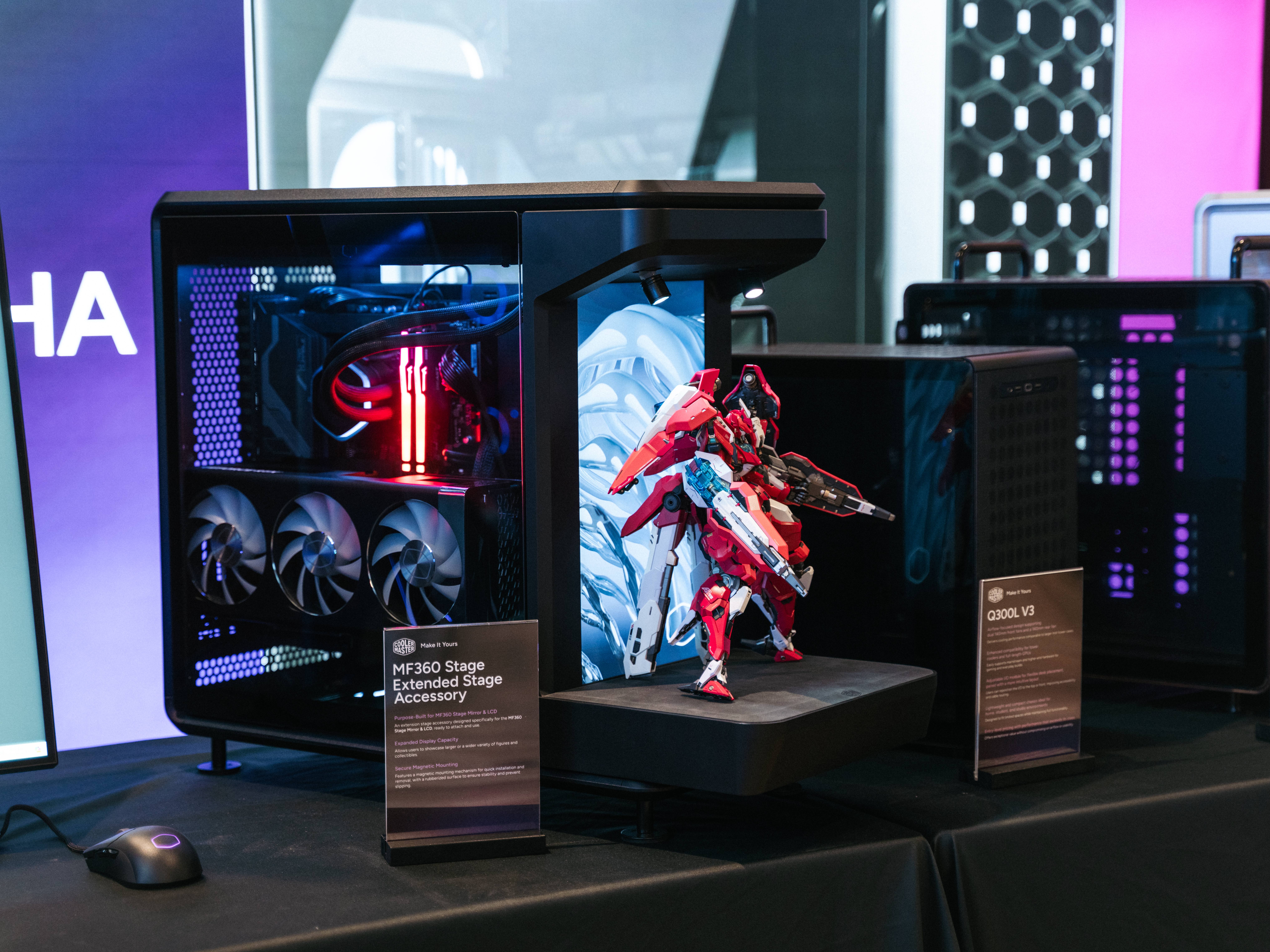 Cooler Master Launches the MasterFrame 360 Series With Panorama, Stage Mirror and Stage LCD Versions