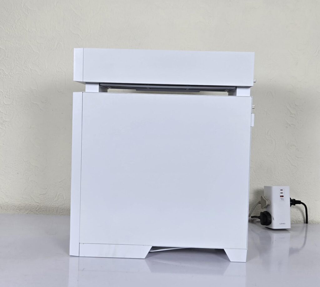 DeepCool CL6600 White Backside View 1