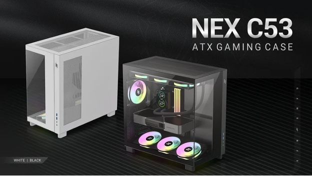 GAMEMAX Unveils NEX C53 Panoramic Chassis