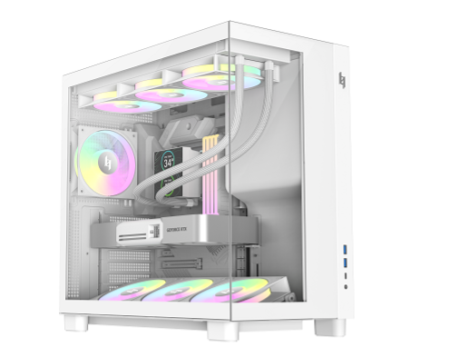 GAMEMAX Unveils NEX C53 Panoramic Chassis 1 GAMEMAX NEX C53 case