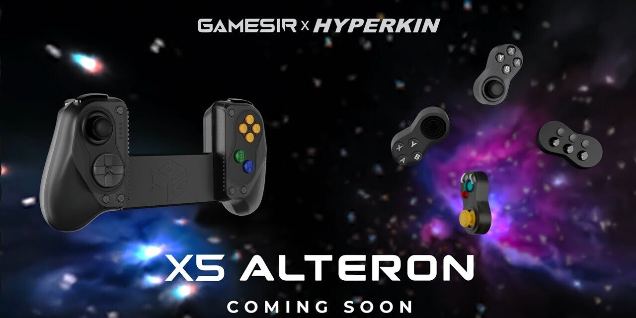GameSir and Hyperkin reveal powerful X5 Alteron modular mobile controller