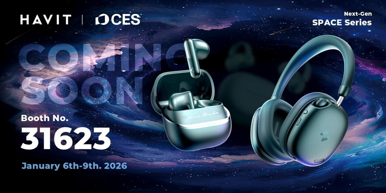 HAVIT brings powerful comfort and calm with the new SPACE Series at CES 2026