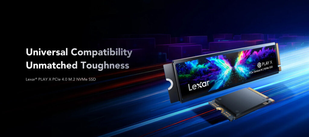 Lexar PLAY X PCIe 4.0 NVMe SSD