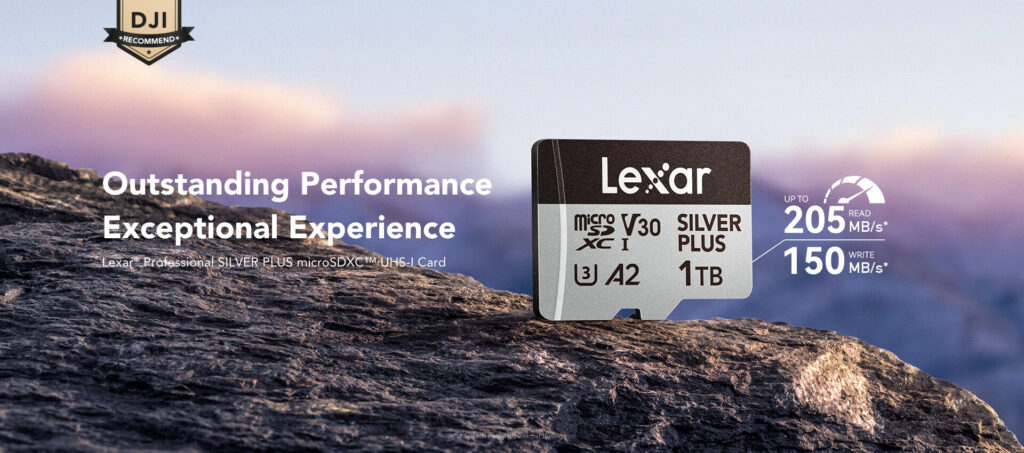 Lexar Professional SILVER PLUS microSDXC card