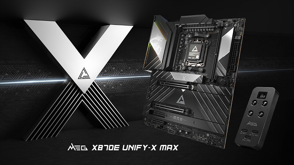 MSI brings an exciting and powerful new PC building experience at CES 2026 2 MSI AMD X870E and B850 MAX series motherboards CES 2026 3