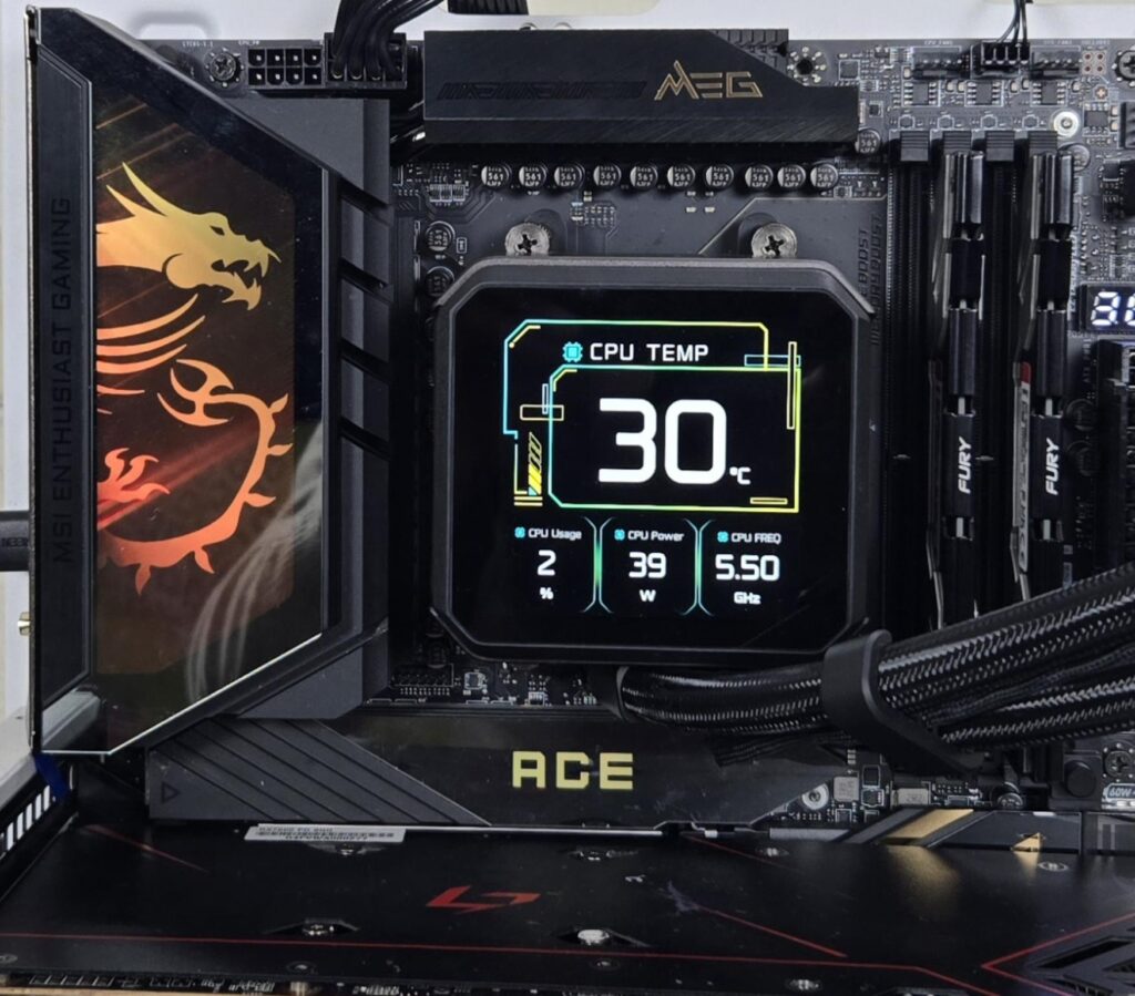 MSI MEG X870E ACE MAX - A Power Horse Unleashed 78 MSI X870E ACE MAX ARGB Effects