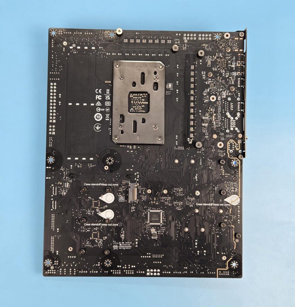 MSI MEG X870E ACE MAX - A Power Horse Unleashed 44 MSI X870E ACE MAX Backside View 2