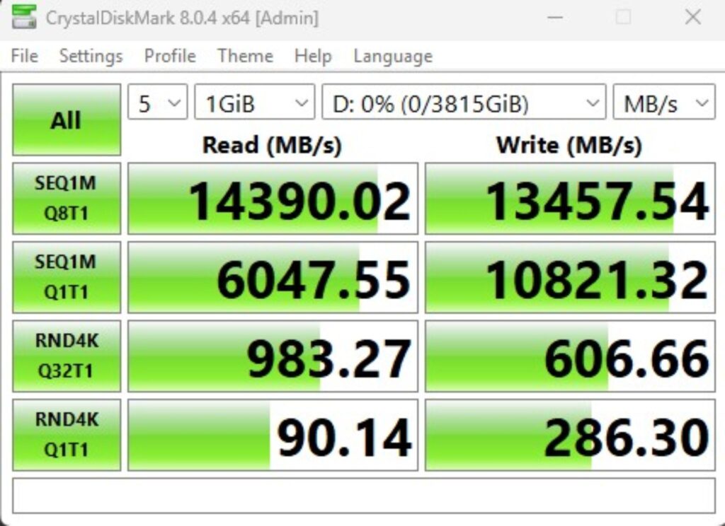 MSI MEG X870E ACE MAX - A Power Horse Unleashed 86 MSI X870E ACE MAX CDM PCIe Gen5x4 NVMe Drive