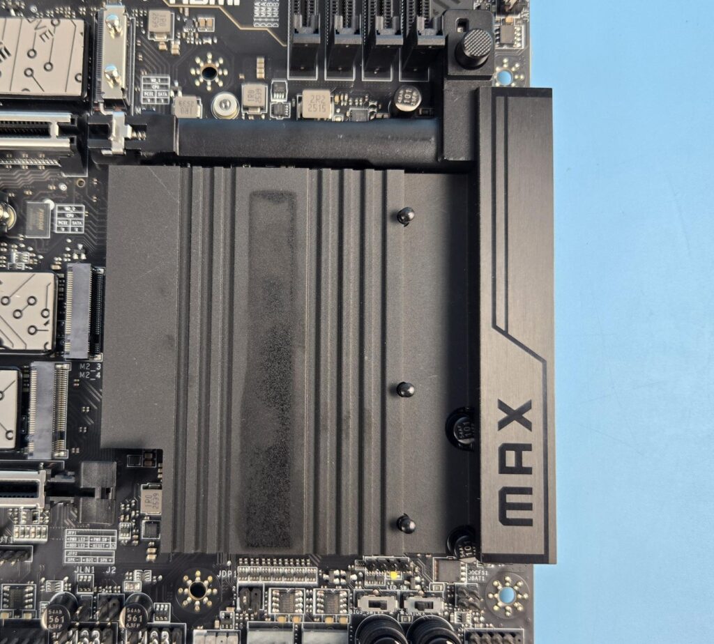 MSI MEG X870E ACE MAX - A Power Horse Unleashed 41 MSI X870E ACE MAX Chipset Cover