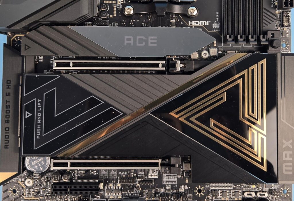 MSI MEG X870E ACE MAX - A Power Horse Unleashed 16 MSI X870E ACE MAX M.2 Ports 1
