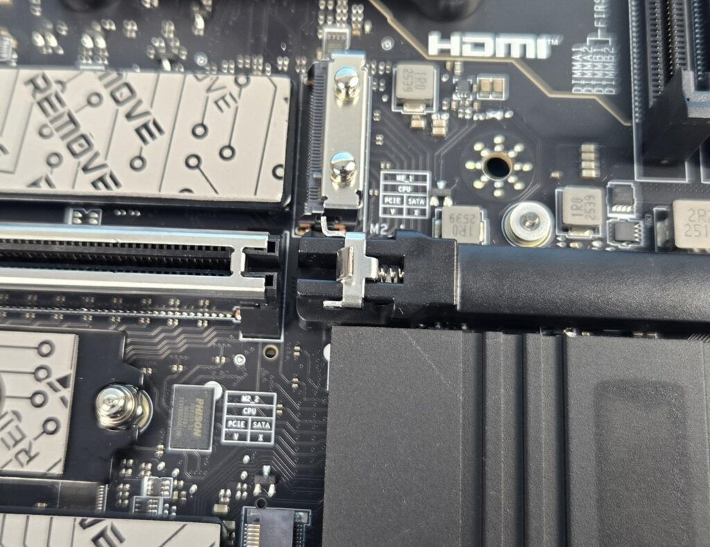 MSI MEG X870E ACE MAX - A Power Horse Unleashed 24 MSI X870E ACE MAX PCIe EZ Latch 1