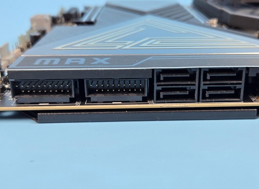 MSI MEG X870E ACE MAX - A Power Horse Unleashed 20 MSI X870E ACE MAX SATA Ports