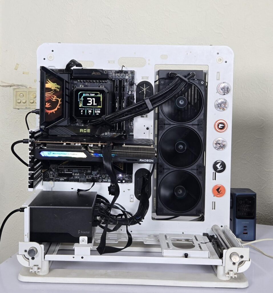 MSI MEG X870E ACE MAX - A Power Horse Unleashed 76 MSI X870E ACE MAX Test Build