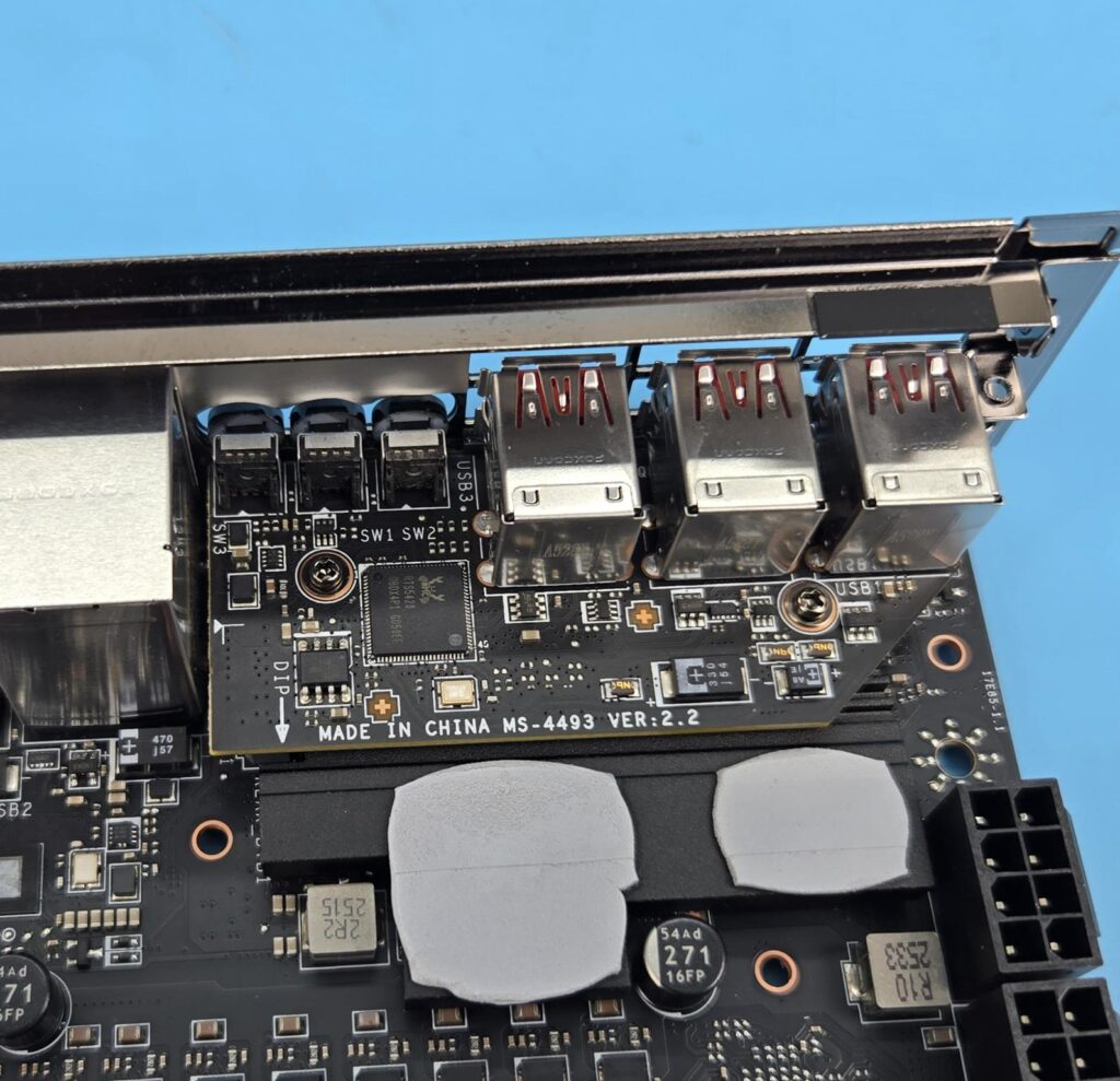 MSI MEG X870E ACE MAX - A Power Horse Unleashed 26 MSI X870E ACE MAX USB 4.0 Circuit