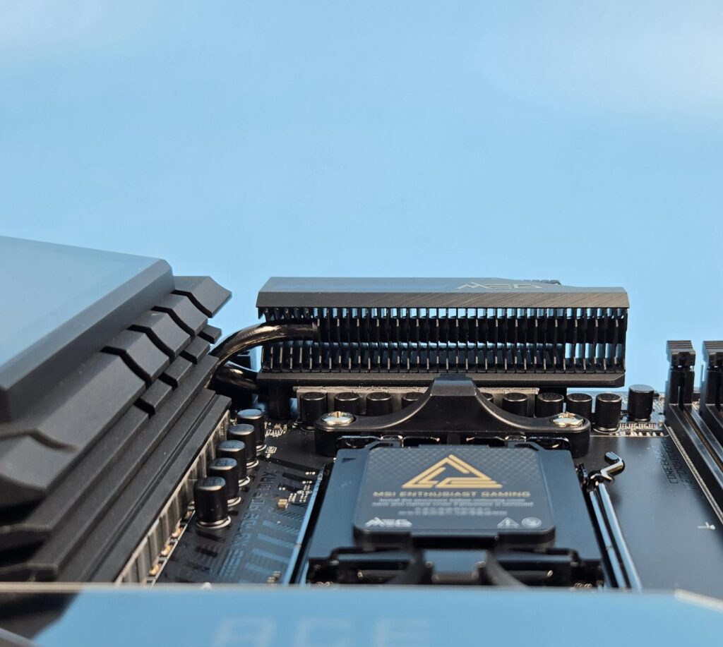 MSI MEG X870E ACE MAX - A Power Horse Unleashed 13 MSI X870E ACE MAX VRM Covers 2