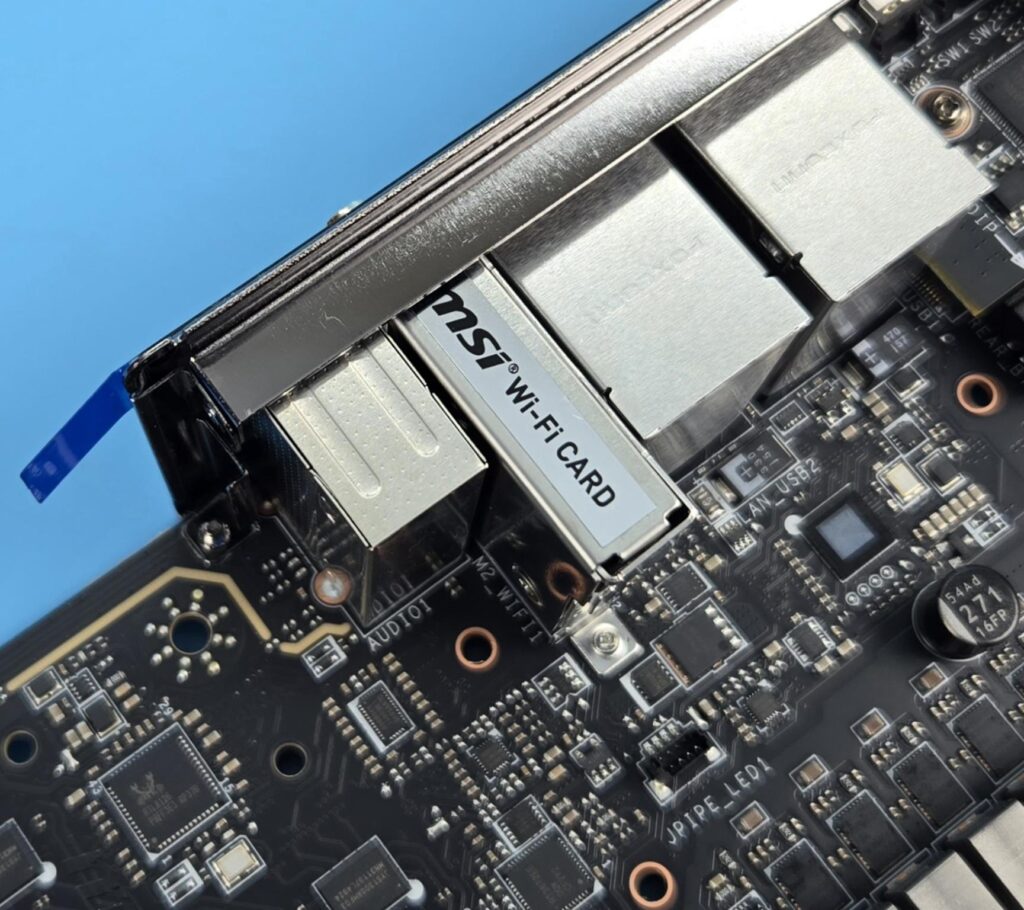 MSI MEG X870E ACE MAX - A Power Horse Unleashed 28 MSI X870E ACE MAX WiFi Module