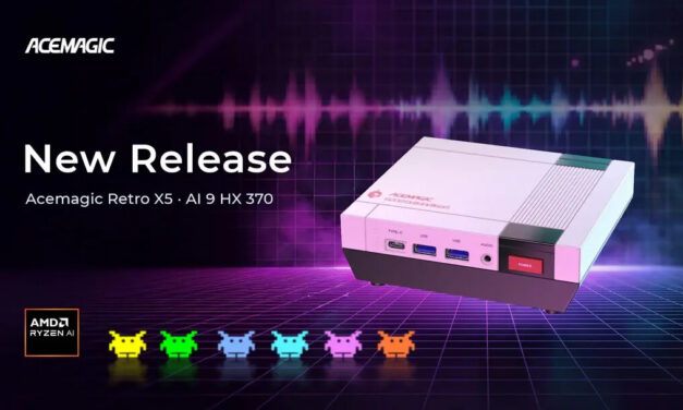 Acemagic surprises fans with powerful Retro X5 mini PC for modern and classic gaming
