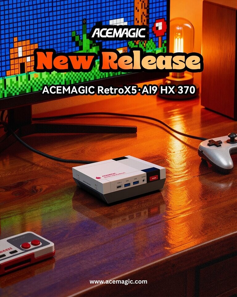 Acemagic surprises fans with powerful Retro X5 mini PC for modern and classic gaming 2 Retro X5 mini PC (1)