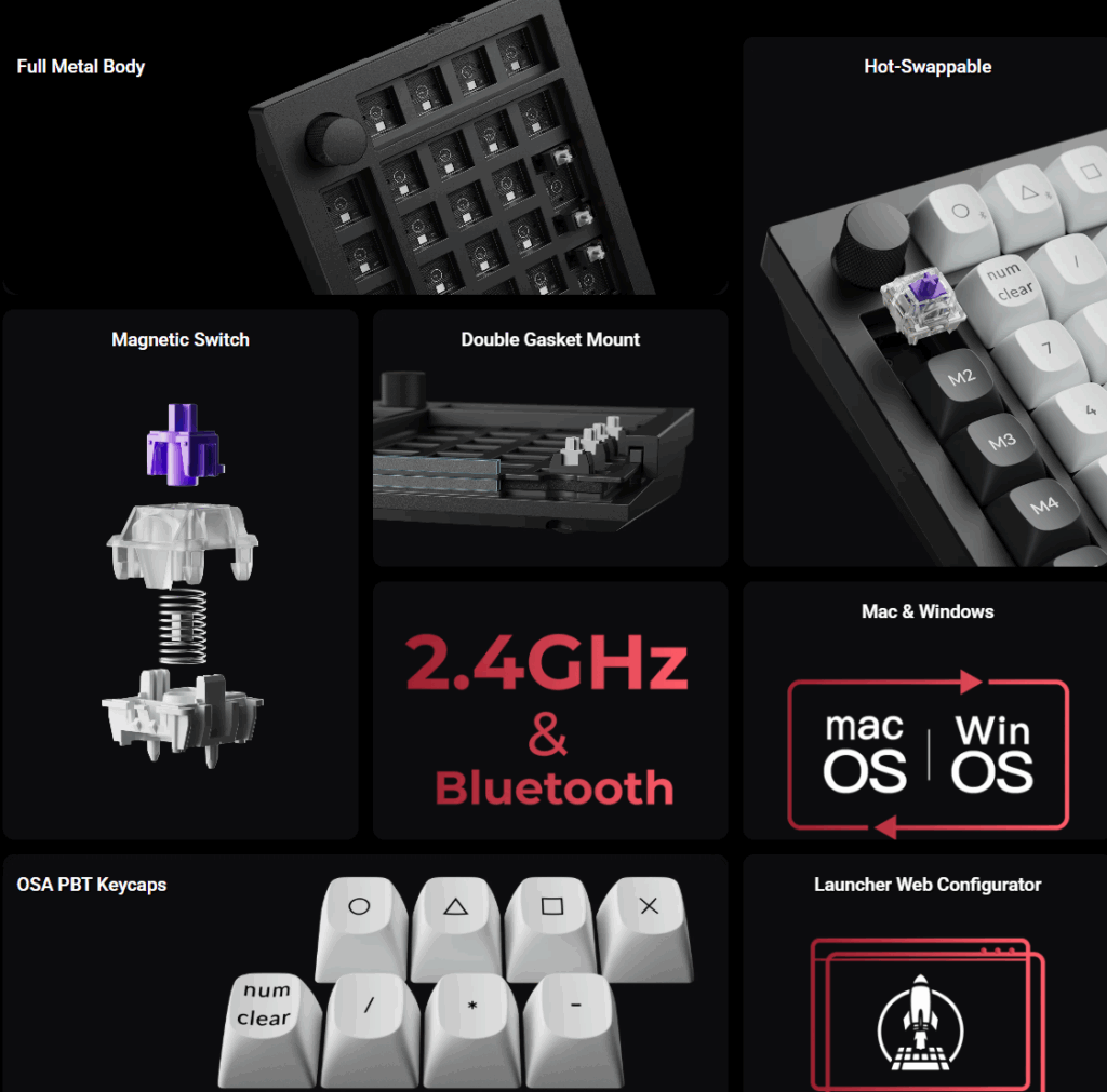 Keychron Q0 HE num pad brings powerful control with smart features 3 Screenshot 2026 01 22 225239