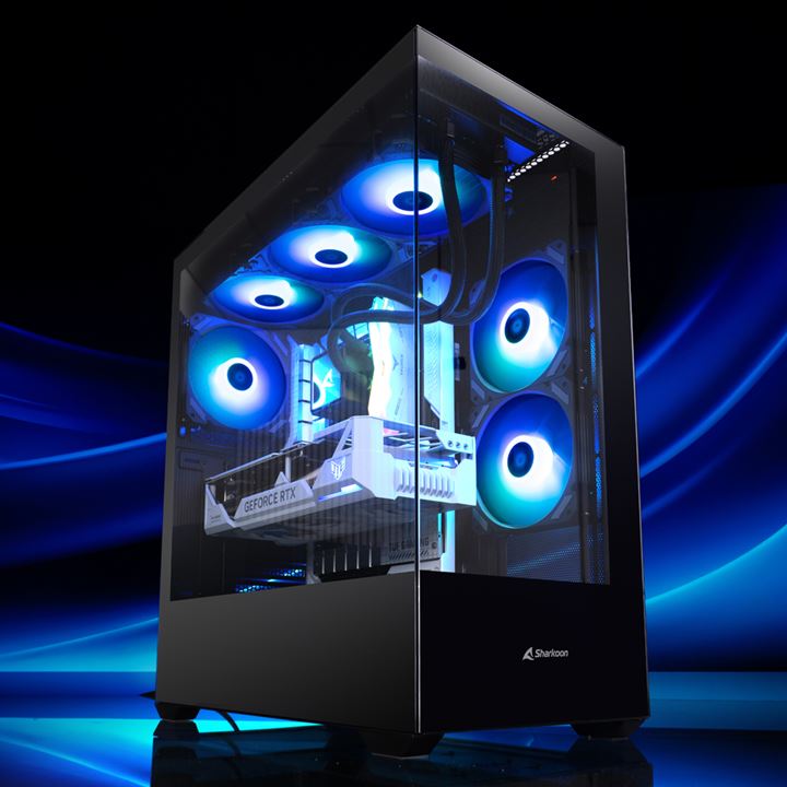 Sharkoon launches impressive SK6 ARGB PC case with smart cooling and stylish glass design 2 SK6 ARGB