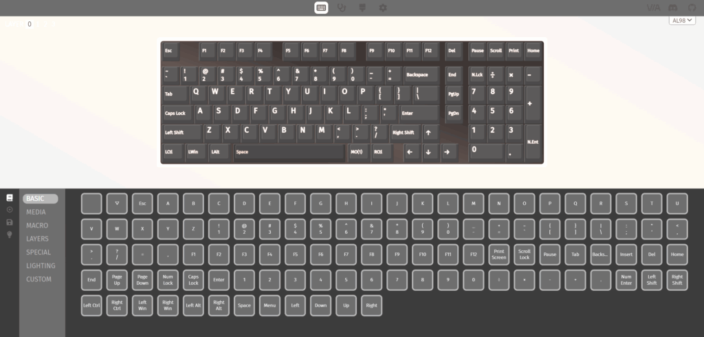 Yunzii AL98 review: a premium aluminium keyboard 18 Yunzii AL98 software 1