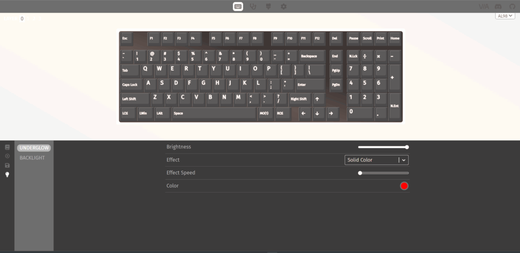 Yunzii AL98 review: a premium aluminium keyboard 19 Yunzii AL98 software 3