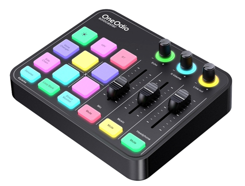 OneOdio Launches solocaster All-in-One Voice Transformer and Sound Card for Gamers and Aspiring Content Creators