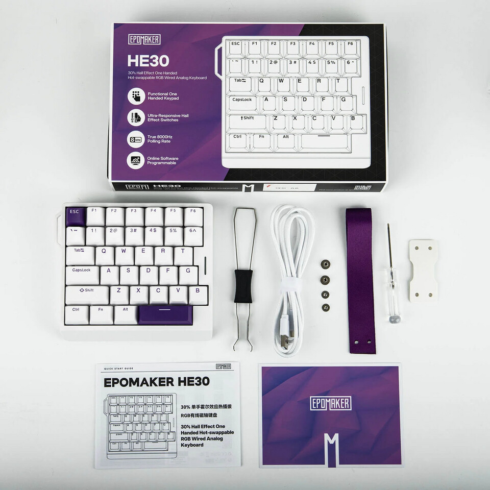 Epomaker HE30 launches as a powerful and affordable gaming keypad 3 Epomaker HE30 2 1