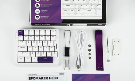Epomaker HE30 launches as a powerful and affordable gaming keypad