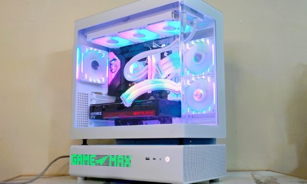 GAMEMAX N90 WH ARGB review – dual chamber design with dot matrix display