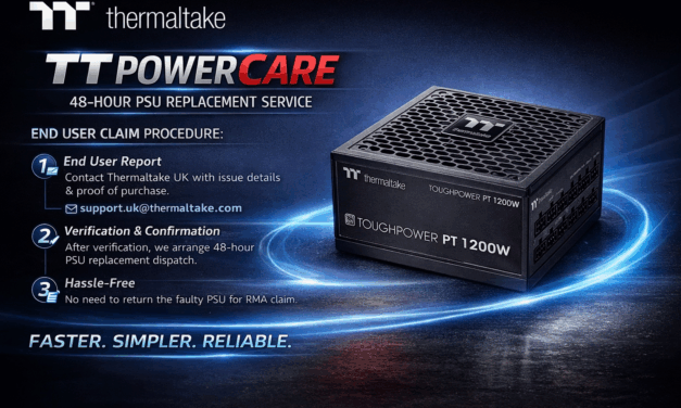 Thermaltake UK Introduces : TT PowerCare — 48-Hour PSU Replacement Service