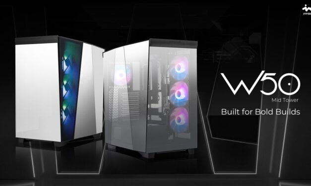 InWin launches impressive InWin W50 panoramic PC case with bold W design