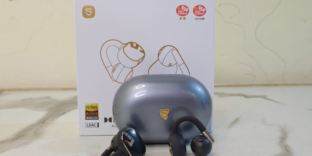 SoundPEATS Clip1 open-ear clip-on earphones review – light, powerful sound, smart features