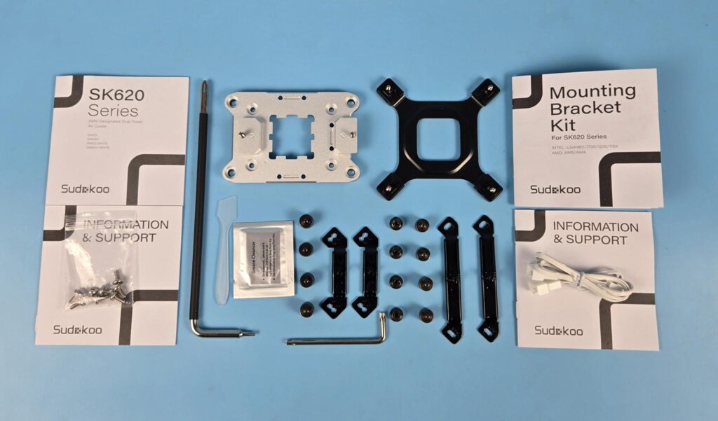 Sudokoo SK620V White Cooler Review: A Masterpiece 5 Sudokoo SK620V White Edition Accessories