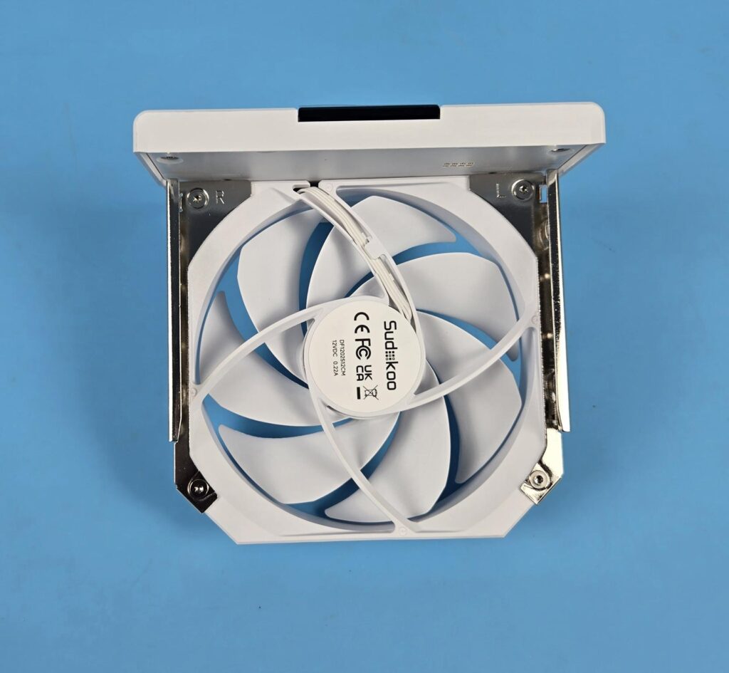 Sudokoo SK620V White Cooler Review: A Masterpiece 25 Sudokoo SK620V White Edition Middle Fan 2