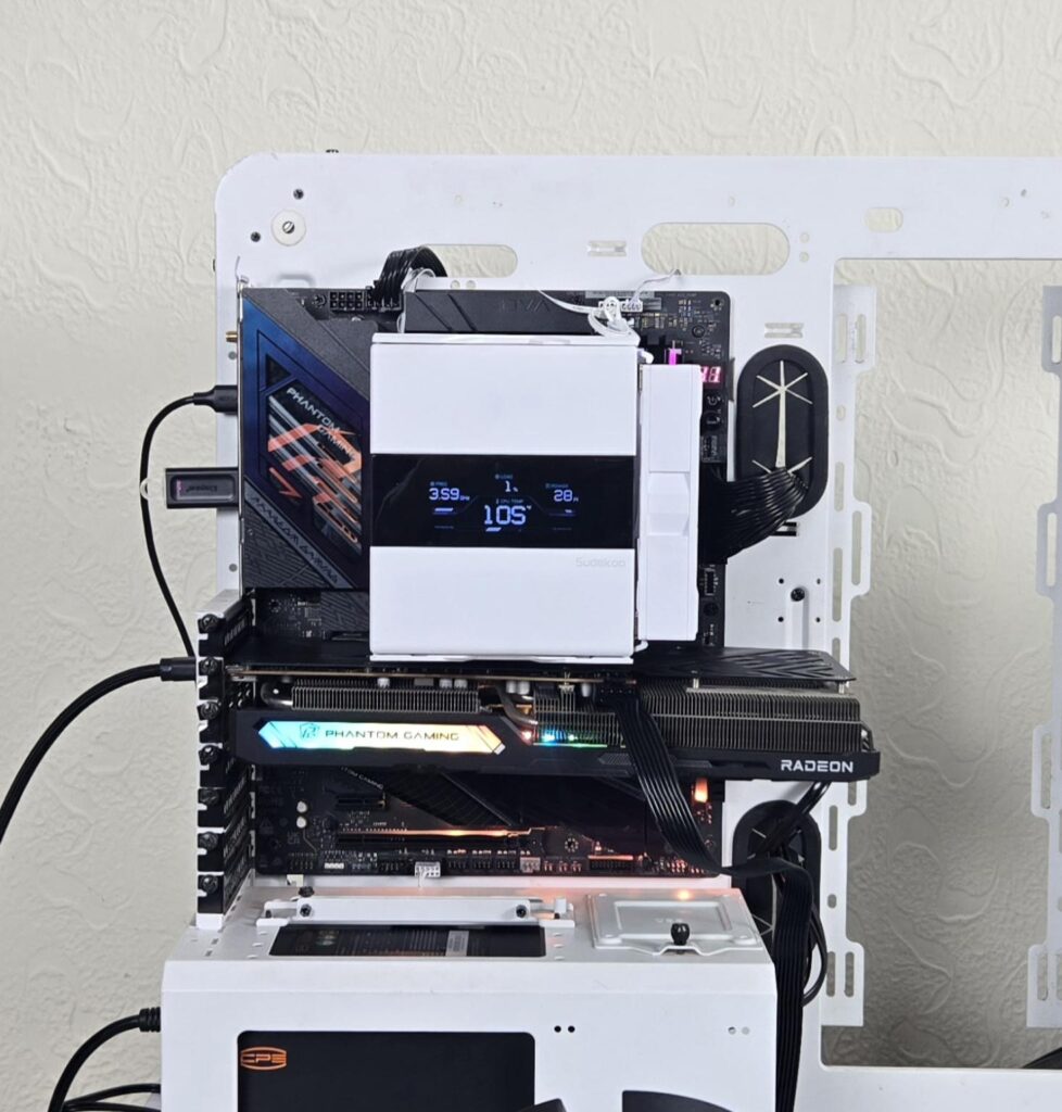 Sudokoo SK620V White Cooler Review: A Masterpiece 42 Sudokoo SK620V White Edition Test Build